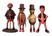 Paper Mache Dolls by Aparecida Viana